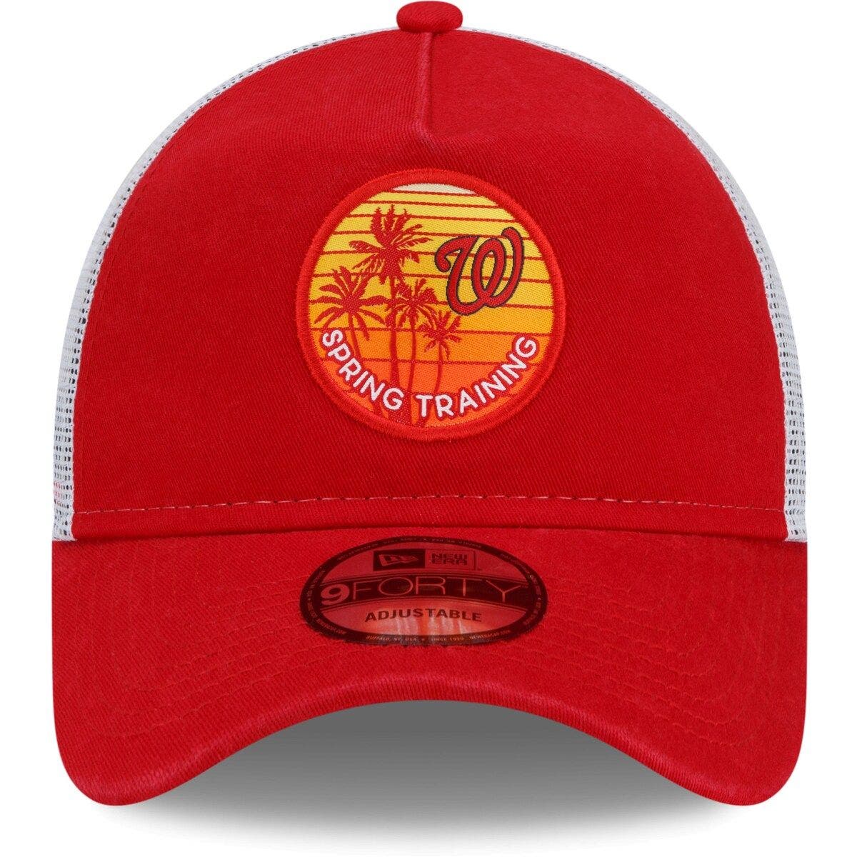 Washington Nationals New Era Trucker 9forty El Snapback Somb Washington Nationals New Era Trucker 9forty El Snapback Somb